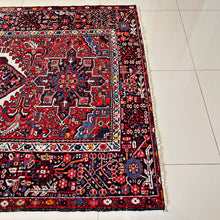 1930 QARAJEH RUG 4’ 10” x 6’ (MED.FEA.150)