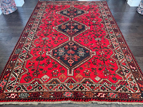 1950 QASHQAEI RUG 6’ 8” x 9’ 6” (LAR#21)