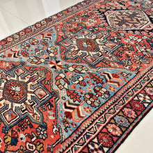 1940 QARAJEH (KARAJA) RUG 3’ 4” x 9’ (RUN.4781)