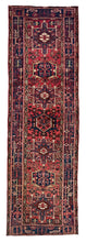 1940 PERSIAN QARAJEH RUG 3’ 5” x 10’ 10” (RUN.FEA.988)