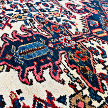 1930 SHAHSAVAN RUG 4’ 5” x 7’ (MED.FEA.30822)