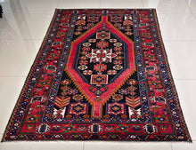 1940 SHAHSAVAN RUG 4’ 4” x 6’ 5” (MED.FEA.150)