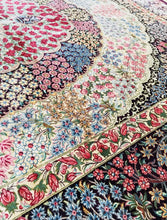 1990 Qom Rug 4’ 6” x 6’ 6” (FEA#789)