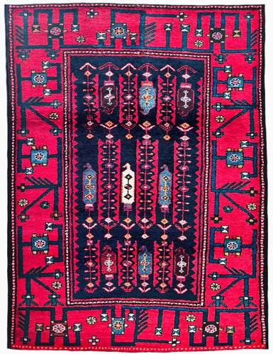 1950 BORUJERD RUG 3’ 3” x 5’ 1” (MED.1458)