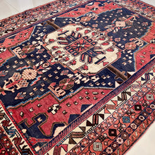 1930 AFSHAR RUG 5’ 1” x 6’ 7” (MED.FEA.#7337)