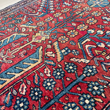 1930 BAKHTIARI RUG 4’ 5” x 6’ 9” (MED.FEA.206)