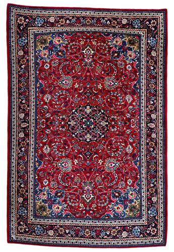 1970 SARUQ RUG 4’ 5” x 6’ 6” (MED.FEA.2634)