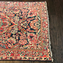 1930 SOLTANABAD RUG 4’ 3” x 6’ 7” (MED/FEA#533)