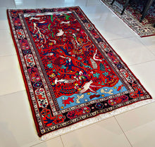 1950 BIDJAR RUG 4’ 6” x 7’ 6” (MED.FEA.422)