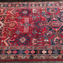 1950 HERIZ RUG 3’ 9” x 11’ 5” (RUN/FEA#6366)