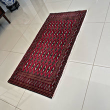 1950 TURKOMAN RUG 2’ 2” x 4’ 5” (SMA.1092)