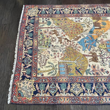 1930 TABRIZ RUG 4’ 6” x 6’ 2” (FEA#792)