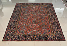 1930 QARAJEH RUG 5’ x 6’ 2” (MED.FEA.5001)