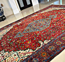 1950 BIDJAR RUG 4’ 6” x 6’ 8” (MED#890)