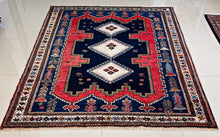 1930 AFSHAR RUG 5’ 5” x 6’ 9” (MED.FEA.250)