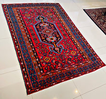 1940 PERSIAN ZANJAN RUG 4’ 6” x 6’ 3” (MED.215)