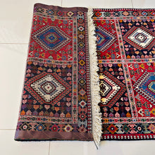 1970 YALAMEH RUG 3’ 4” x 5’ (MED.FEA.2945)