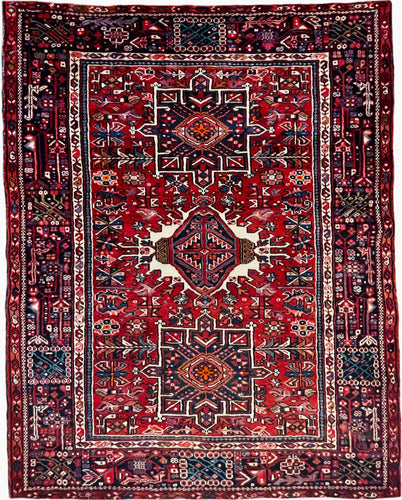 1950 QARAJEH RUG 4’ 9” x 6’ 2” (MED.4092)