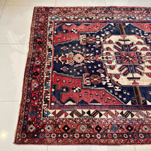 1930 AFSHAR RUG 5’ 1” x 6’ 7” (MED.FEA.#7337)