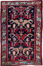 1950 TARUM RUG 4’ 4” x 6’ 9” (MED.FEA.80)