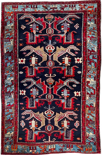 1950 TARUM RUG 4’ 4” x 6’ 9” (MED.FEA.80)