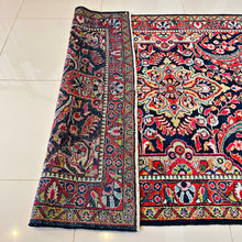 1940 PERSIAN MAHAL RUG 4’ 10” x 6’ 10” (MED.FEA.184)