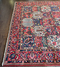 1950 BAKHTIARI RUG 7’ 1” x 10’ 8” (LAR#411)