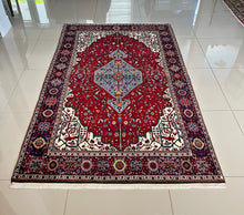 1950 BIDGENEH BIDJAR RUG 4’ 3” x 7’ 5” (MED.FEA.889)