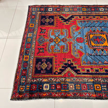 1930 ZANJAN RUG 4’ 4” x 6’ 6” (MED.FEA.203)