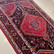 1960 TUYSERKAN RUG 4’ 6” x 6’ 6” (MED/FEA#21701)