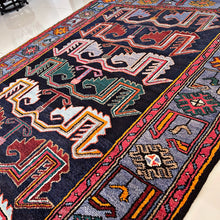 1950 TARUM RUG 4’ 1” x 6’ 6” (MED.FEA.6158)