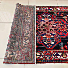 1960 PERSIAN NAHAVAND RUG 3’ 6” x 16’ (RUN.FEA.315)