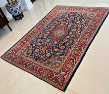 1950 PERSIAN KASHAN RUG 4’ 5” x 6’ 6” (MED.FEA.650)