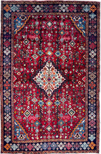 1930 AFSHAR RUG 4’ 3” x 6’ 7” (MED/FEA#53612)