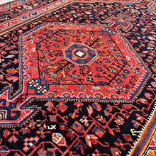 1960 TUYSERKAN RUG 4’ 6” x 7’ 2” (MED.FEA.1393)