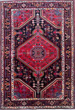 1960 TUYSERKAN RUG 4’ 6” x 6’ 6” (MED/FEA#21701)