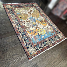 1930 TABRIZ RUG 4’ 6” x 6’ 2” (FEA#792)