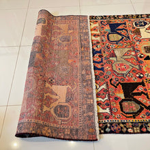 1930 SHIRAZ RUG 4’ x 6’ 3” (MED.FEA.253)