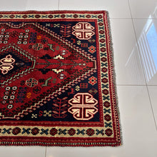 1970 SHIRAZ RUG 3’ 4” x 4’ 7” (MED#165)