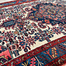 1930 SHAHSAVAN RUG 4’ 5” x 7’ (MED.FEA.30822)