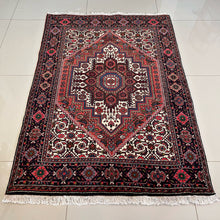 1960 BIDJAR RUG 3’ 3” x 4’ 9” (MED.FEA.1275)