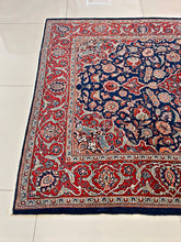 1950 PERSIAN KASHAN RUG 4’ 5” x 6’ 6” (MED.FEA.650)