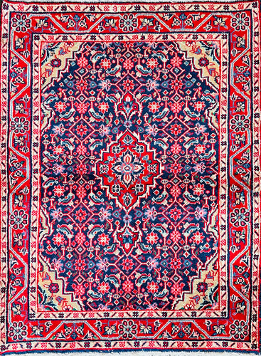 1960 SAROOGH RUG 2’ x 3’ (SMA#1379)