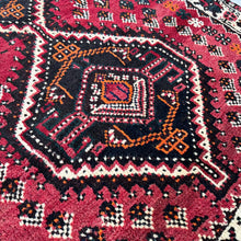 1970 SHIRAZ RUG 3’ 3” x 4’ 7” (MED#77)