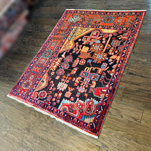 1950 NAHAVAND SAMPLER RUG 3’ 6” x 4’ 7” (MED#6100)