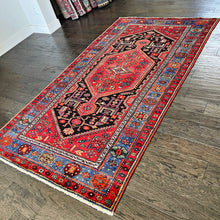 1950 ZANJAN RUG 4’ 4” x 8’ (MED/FEA#162)