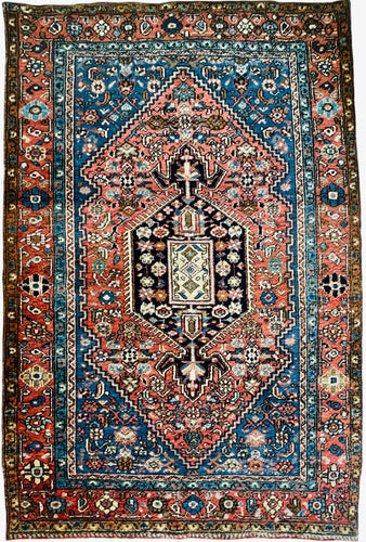 1930 QOLTUQ RUG 4’ 2” x 6’ 3” (MED.FEA.1008)