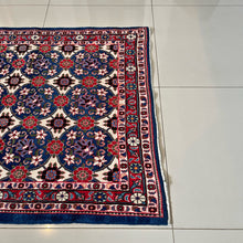 1960 PERSIAN VARAMIN RUG  3’ 3” x 5’ 1” (MED.FEA.6179)