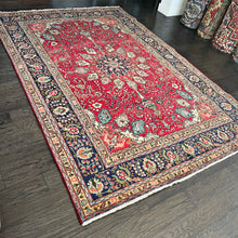 1950 TABRIZ RUG 6’ 4” x 9’ 5” (LAR#586)