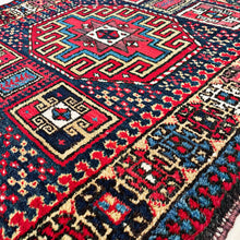 1930 PERSIAN BARJID RUG 3’ 2” x 10’ 6” (RUN.FEA.360)